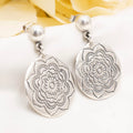 Aretes de plata 