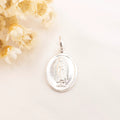 Dije Virgen de Guadalupe de plata 