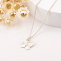 Collar de plata con dije de plata