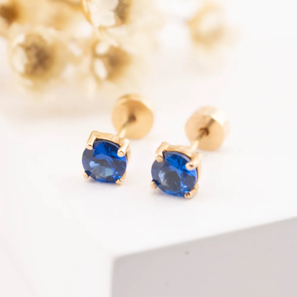 Aretes de Oro 18k