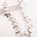 Collar de plata 950 con perlas