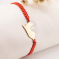 Pulsera regulable de Oro 18k