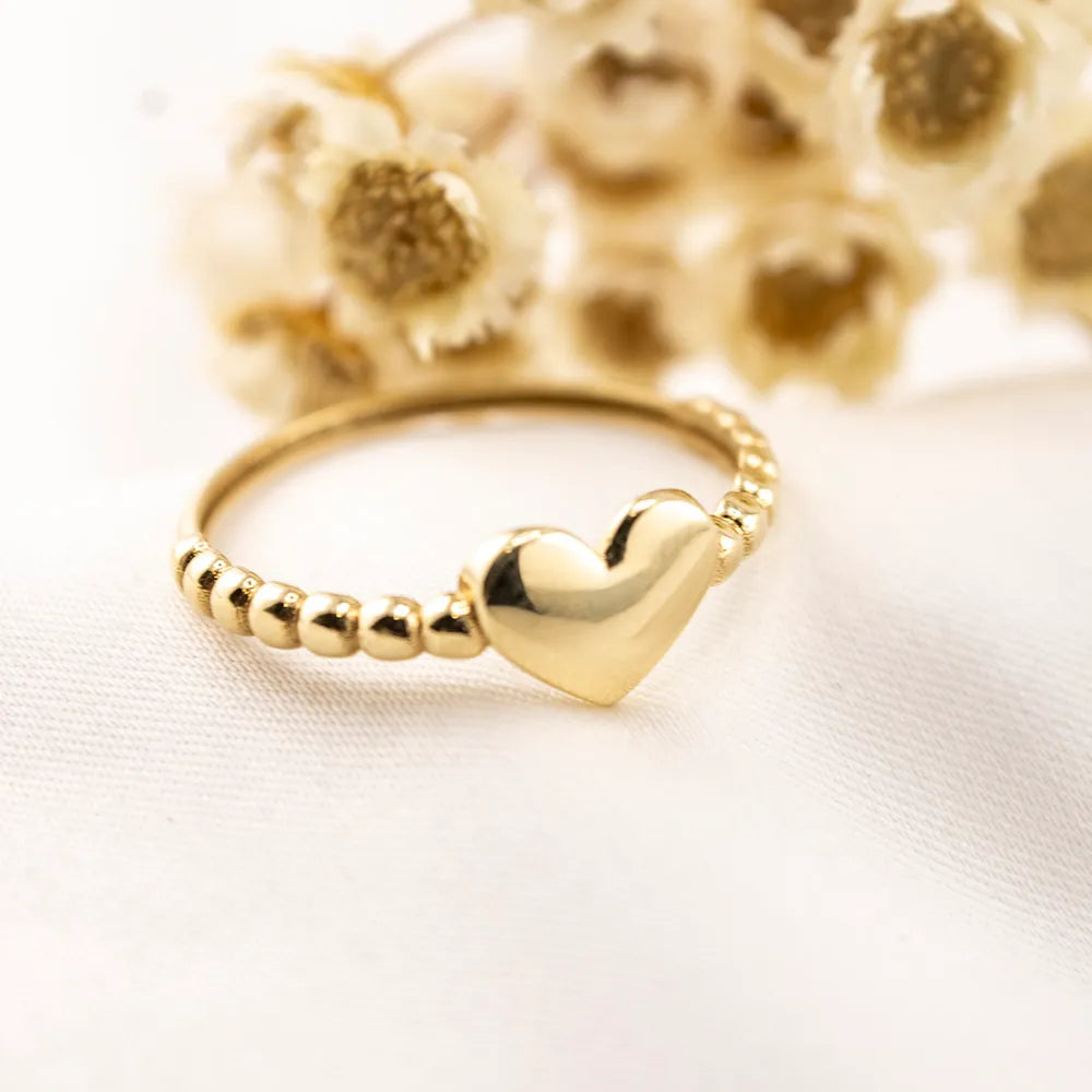 Sortija de oro 18k