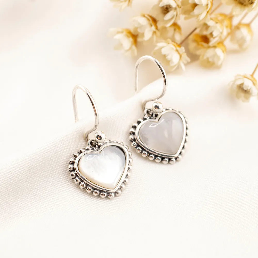 Aretes de plata