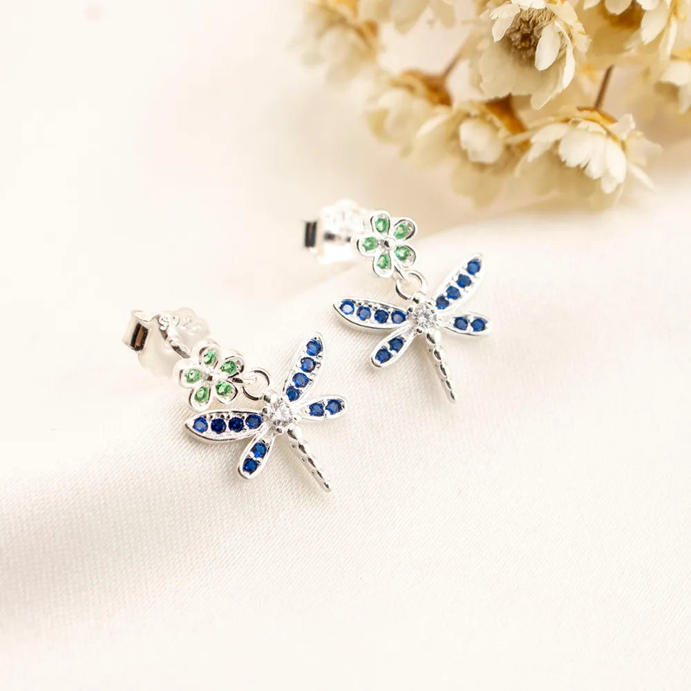 Aretes de plata