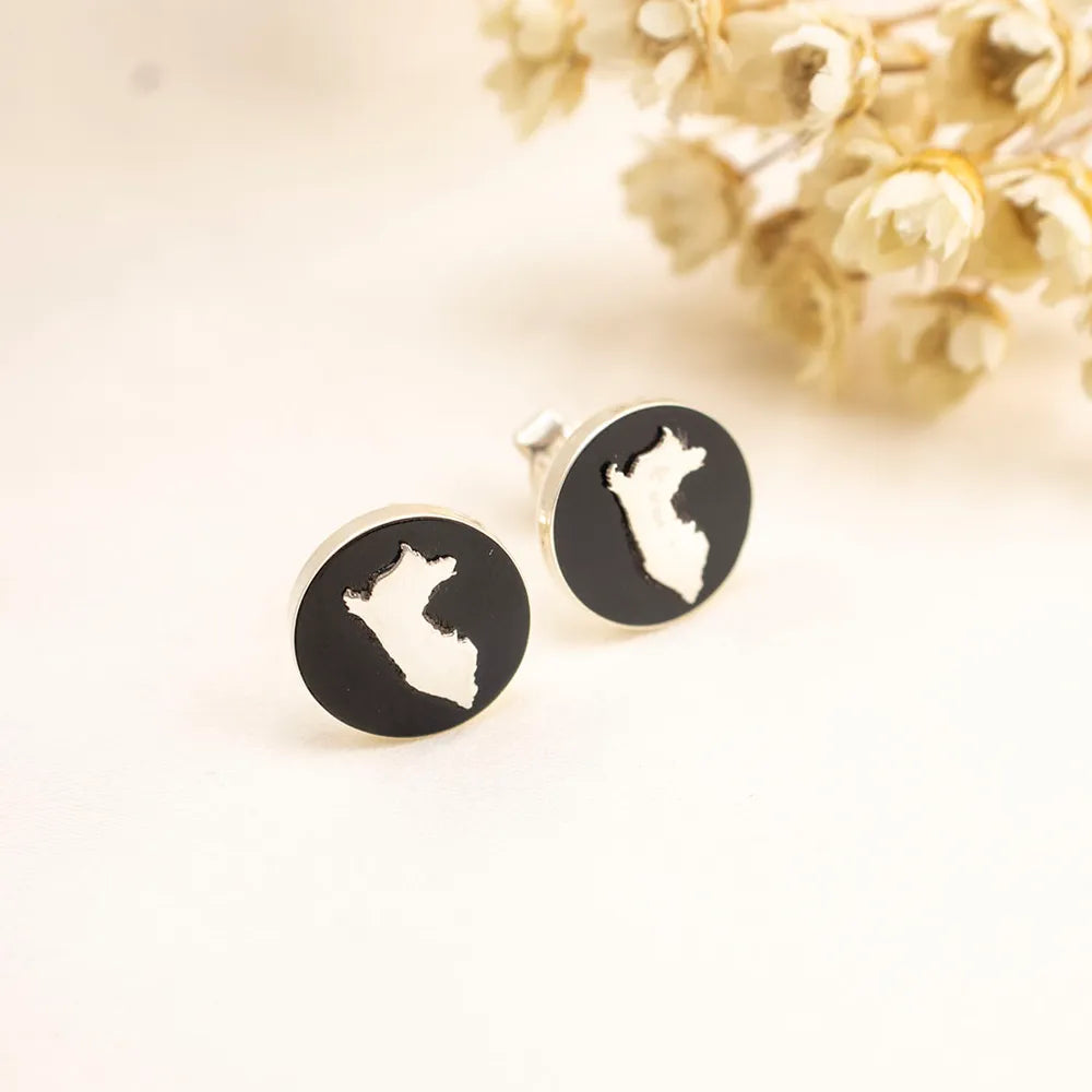 Aretes de plata