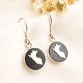 Aretes de plata