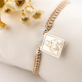 Pulsera regulable de plata 