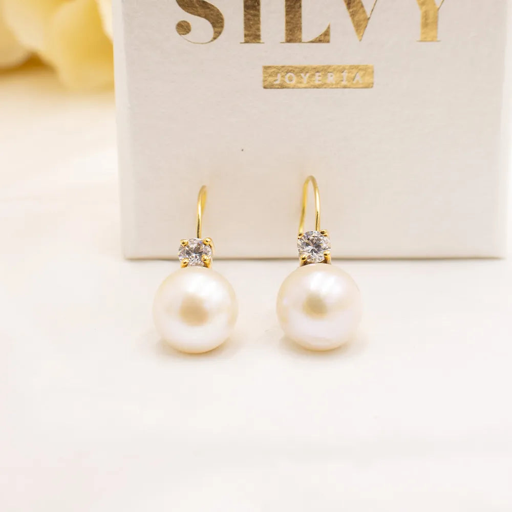 Aretes de Oro 18k