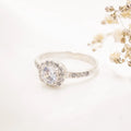 Anillo de Compromiso de Plata 925