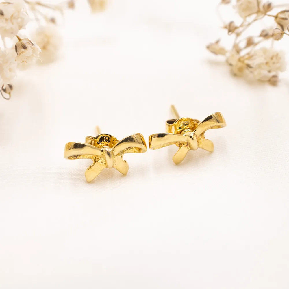 Aretes de Oro 18k