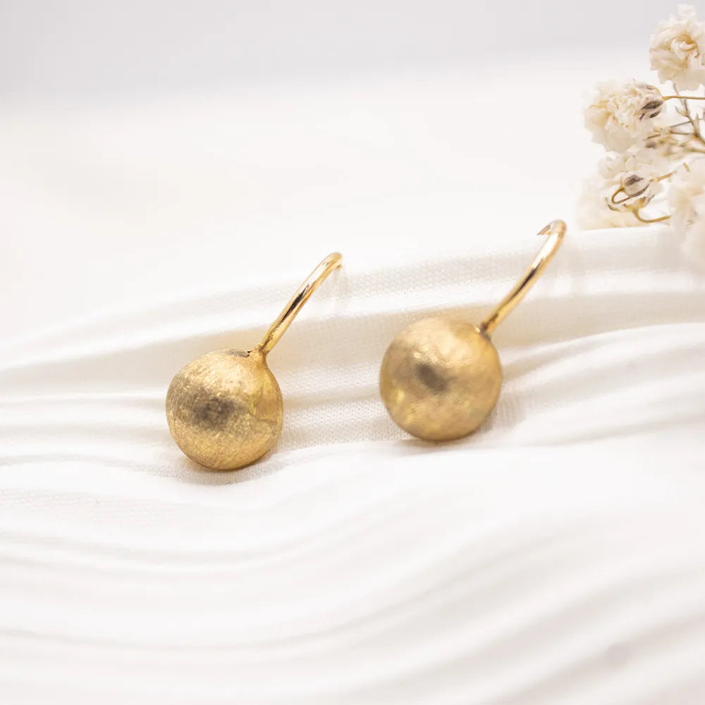 Aretes de Oro 18k