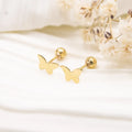 Aretes de Oro 18k