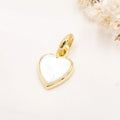 Dije de oro 18k con nácar