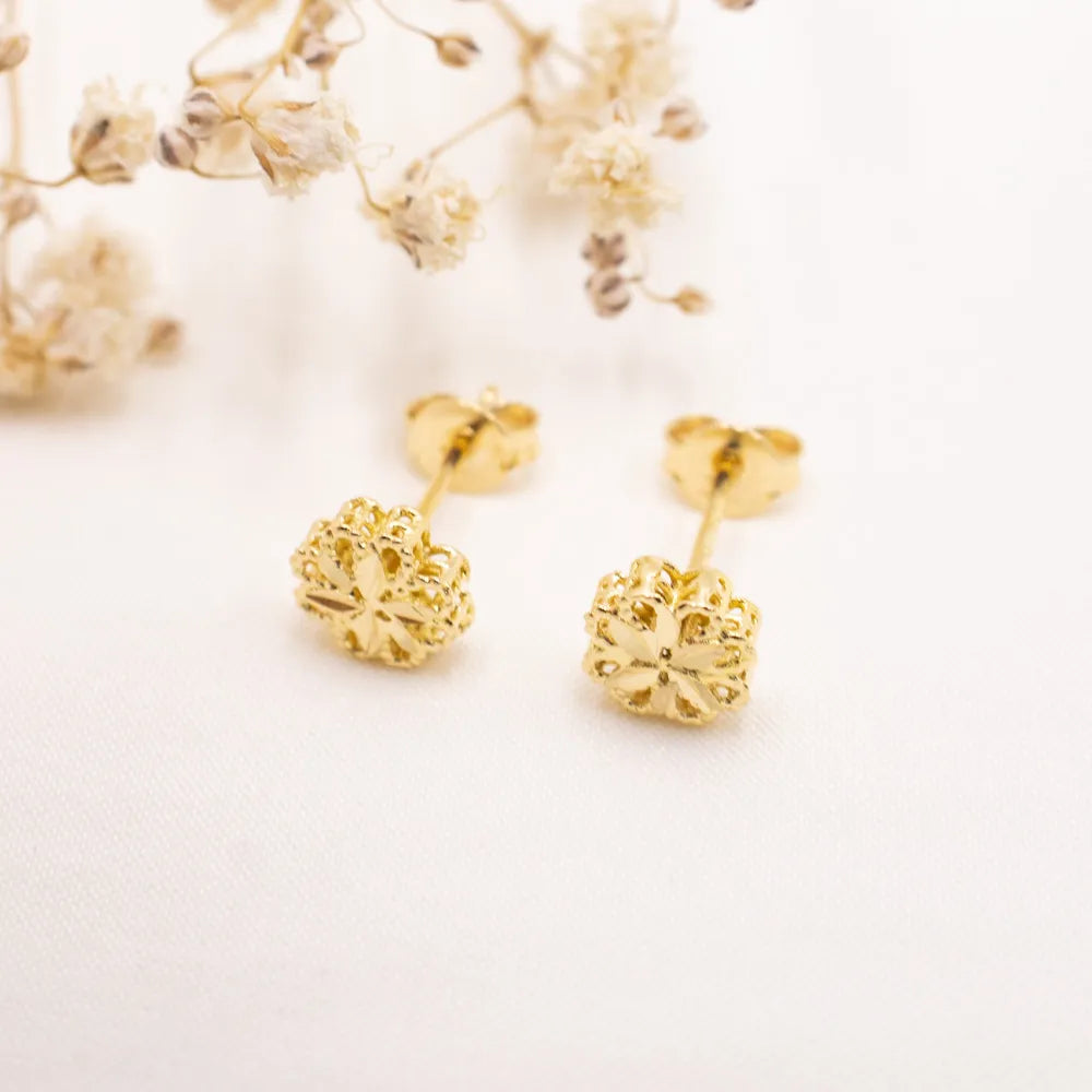 Aretes de Oro 18k