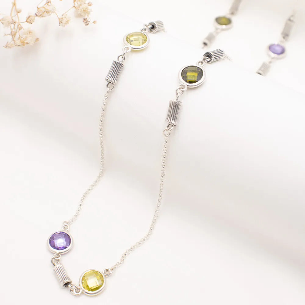 Collar de plata