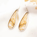 Aretes de plata 950