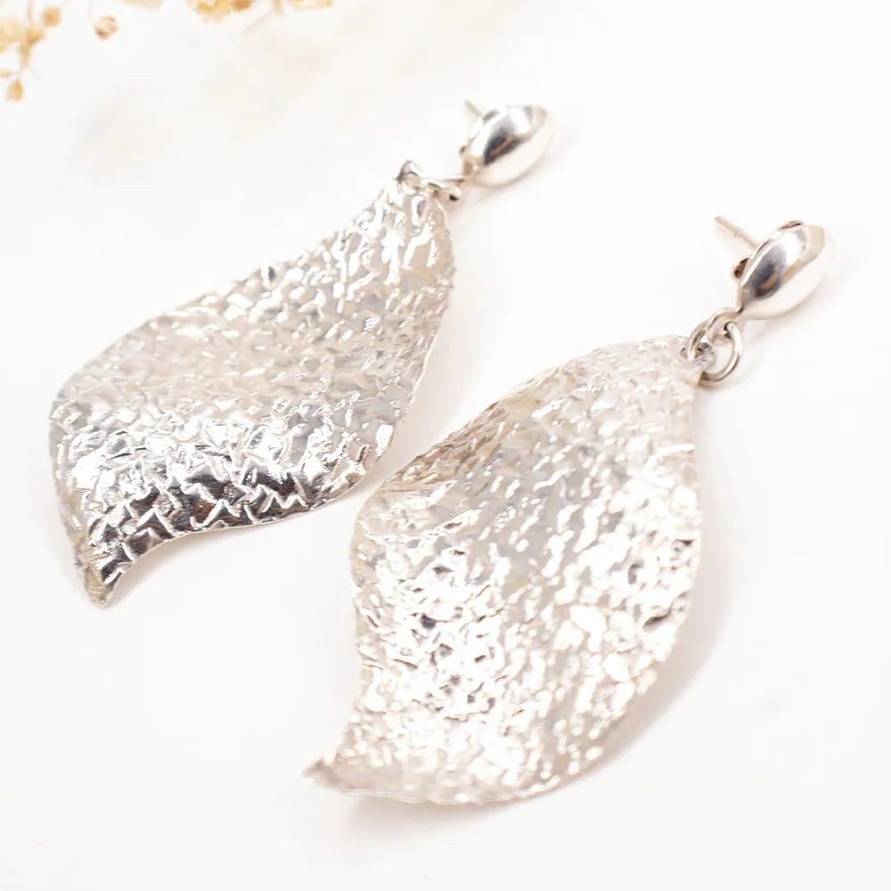 Aretes de plata