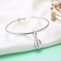 PULSERA Y DIJE DE PLATA SAN BENITO - NIÑA DE 3 A 5 AÑOS