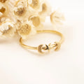 Sortija de oro 18k