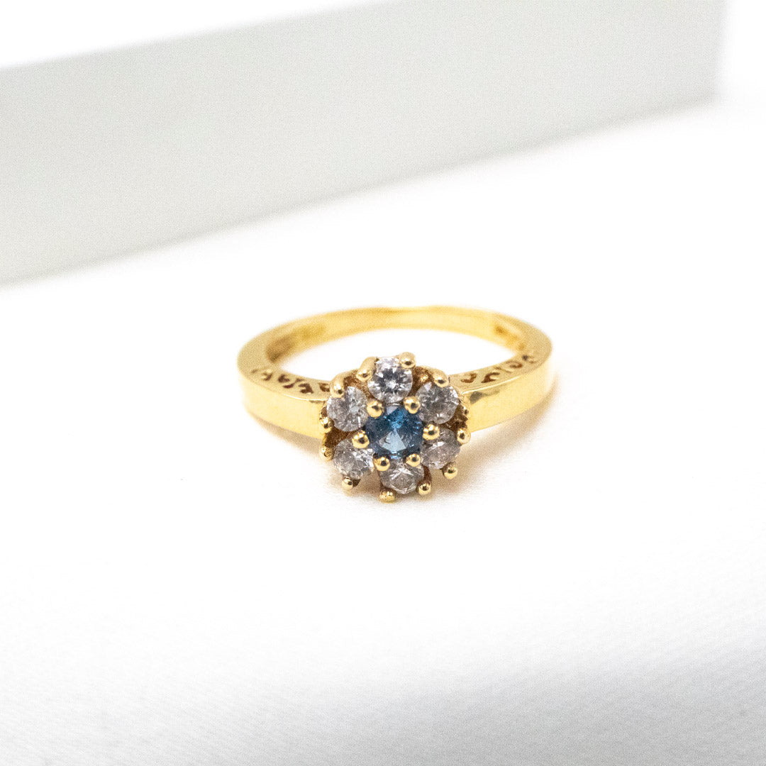 SORTIJA DE ORO 18K